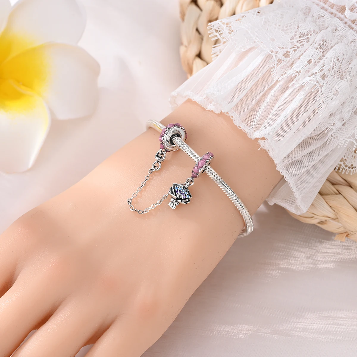 New 925 Sterling Silver American Logo Charm Egyptian Camel Beads for 3mm Original Bracelet DIY Jewelry Birthday Gift