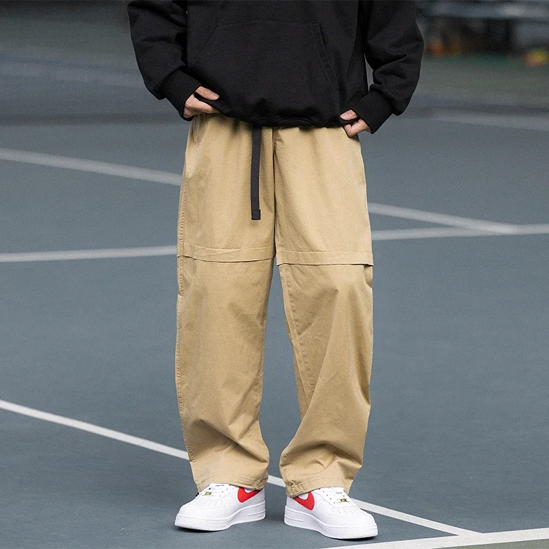 

KAPMENTS Y2k Korean Fashions Baggy Joggers 2023 Harajuku Skateboard Vintage Sweatpants Casual Wide Leg Stacked Cargo Pants 5XL