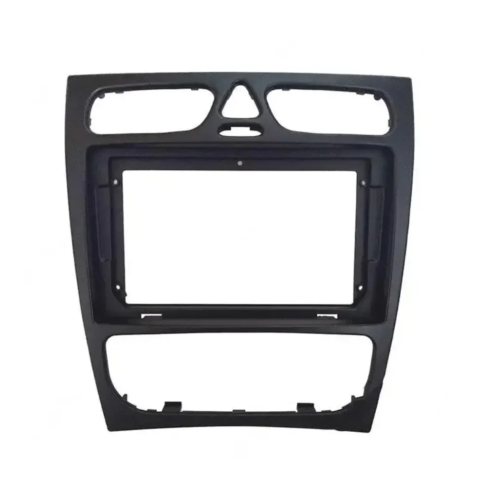 For Mercedes-Benz C-CLASS(W209) 2002-2006 Car 9 inch Screen Radio Stereo Fascia Frame Panel Dash Facia Kit Installation