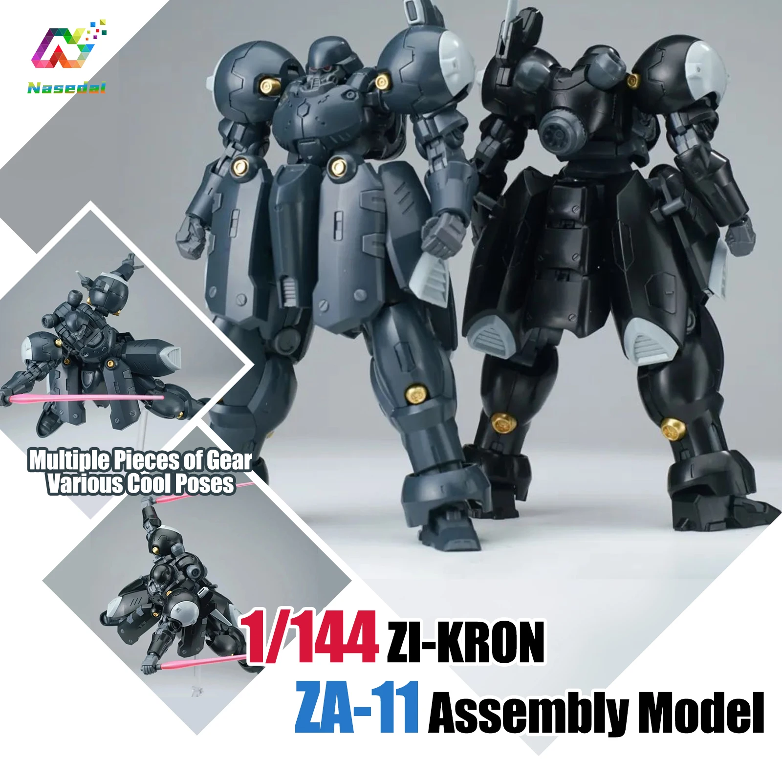 SHEIK MAINLAND SM-15 1/144 ZI-KRON Super Dynamic Cavalry Series Assembly Model Kit for Modeler Hobby DIY  Assemble Model Toy