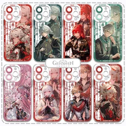Genshin Impact yae miko Phone Case For Xiaomi Redmi Note 13 12 12C 11 10 10C 13C 10s 9 9s 9A 9T 9C 8 7 Pro Max 4G 5G Clear Cover