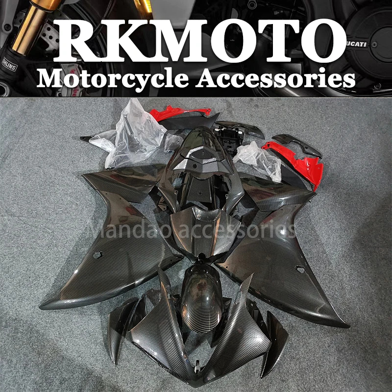 NEW ABS Motorcycle full Fairing Kit fit For YZF R1 2009 2010 2011 2012 2013 2014 YFZ-R1 Bodywork fairings kits carbon fibre