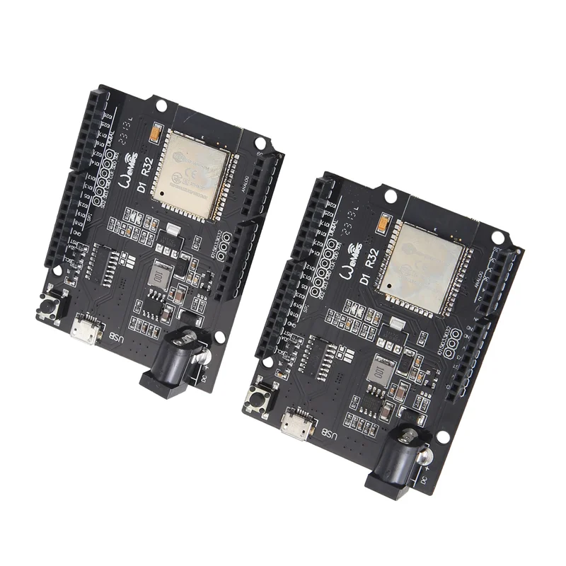 2Pcs Wifi Bluetooth Development Board Module For ESP32 4MB Flash For UNO D1 R32 CH340G Development Board Module