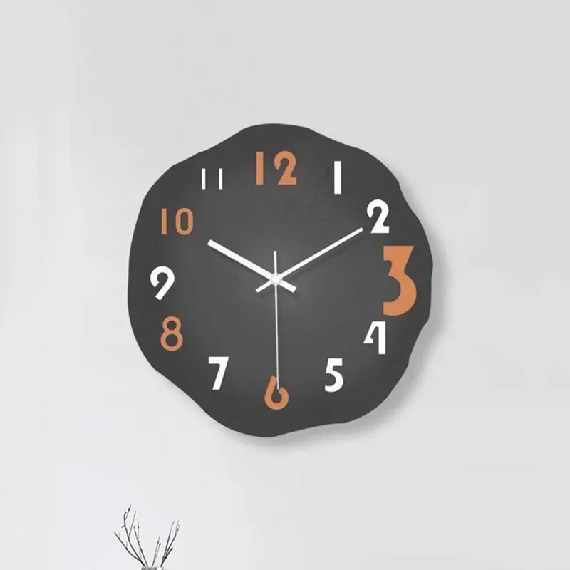 Interior Digital Wall Clock Mechanic Living Room Plastic Clock Timepiece Bathroom Duvar Saati Modelleri Modern Home Decoration