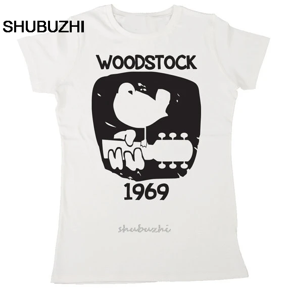 Woodstock 1969 Vintage T shirt men & women Music short sleeve printed cotton tee US plus size XS-3XL