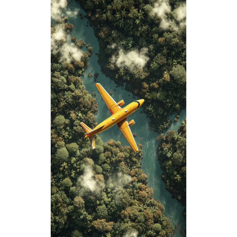 

500/1000/1200/2000 PCS Jigsaw Puzzles Airplane Landscape Family Activity Games for Bedroom Gameroom Home Decor Gift