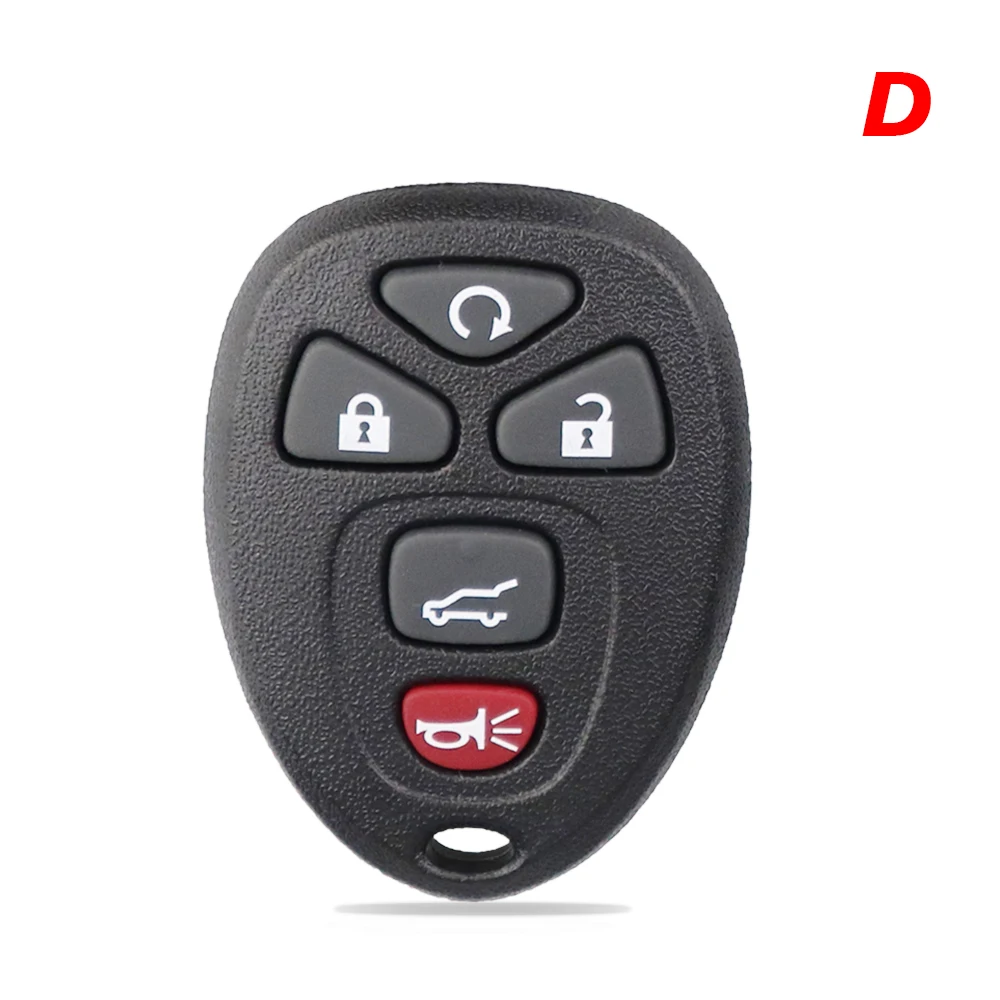 Cn014109 315Mhz Ouc60270 5/6 Knoppen Afstandsbediening Keyless Entry Auto Key Fob Voor Buick Chevrolet Cadillac Gmc Saturn (Geen Chip)