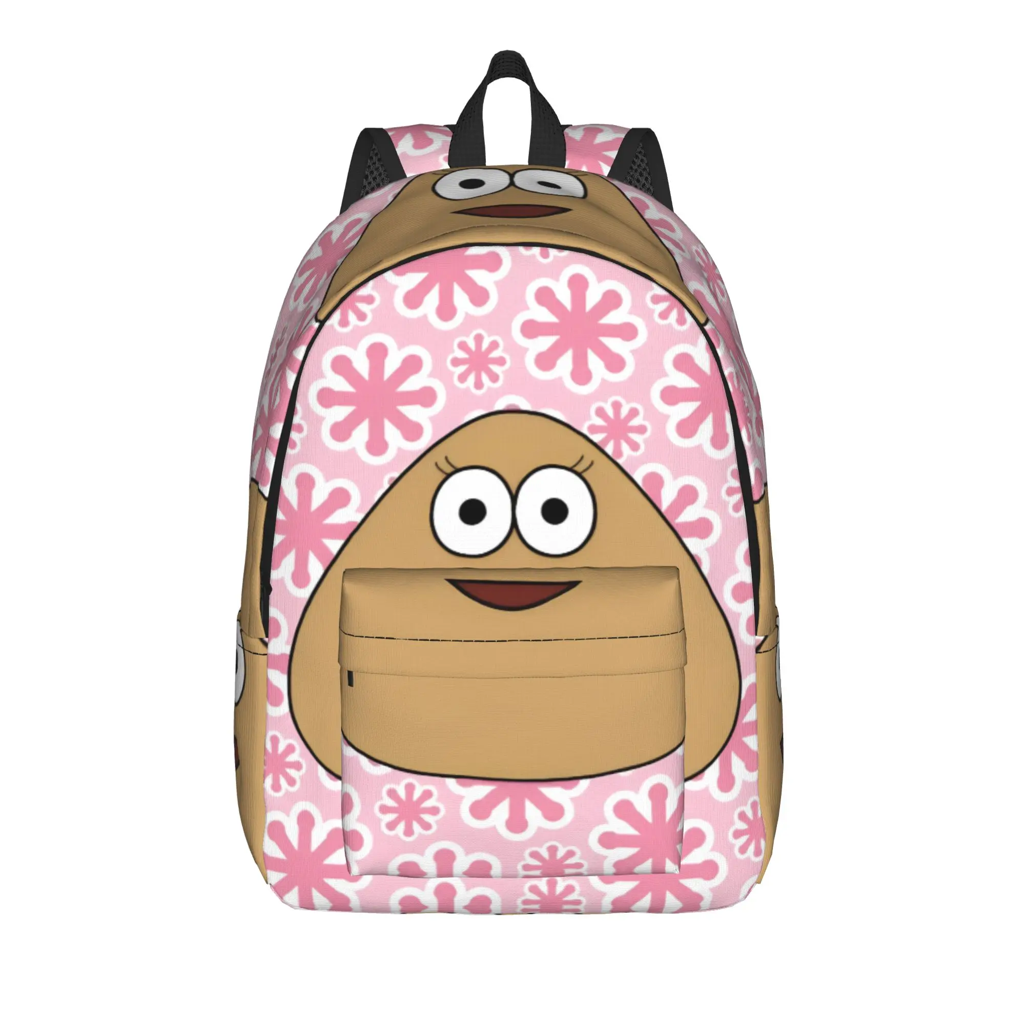 My Pet Alien Pou Backpack for Men Women Cool Student Business Daypack  Laptop Computer Shoulder Bag Outdoor