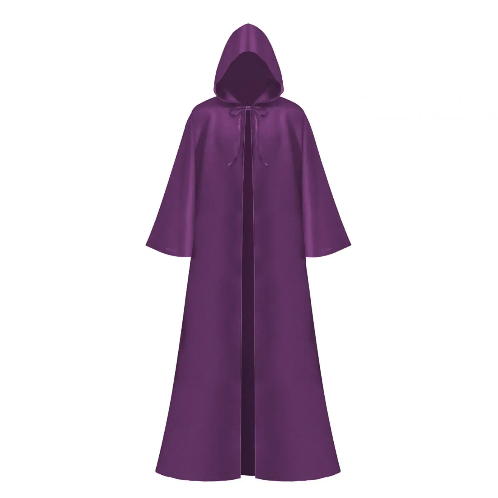 

Хэллоуин плащ с капюшоном капюшон полная длина длинный плащ с капюшоном для винтажного сбора представления нарядное платье вечерние панк-вечеринка