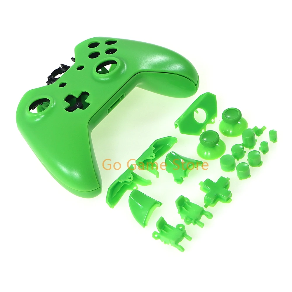 مجموعة واحدة لهاتف XBOXONE مجموعة كاملة من غلاف الإسكان مع زر لعلبة بلاستيكية بمقبض لاسلكي Xbox One