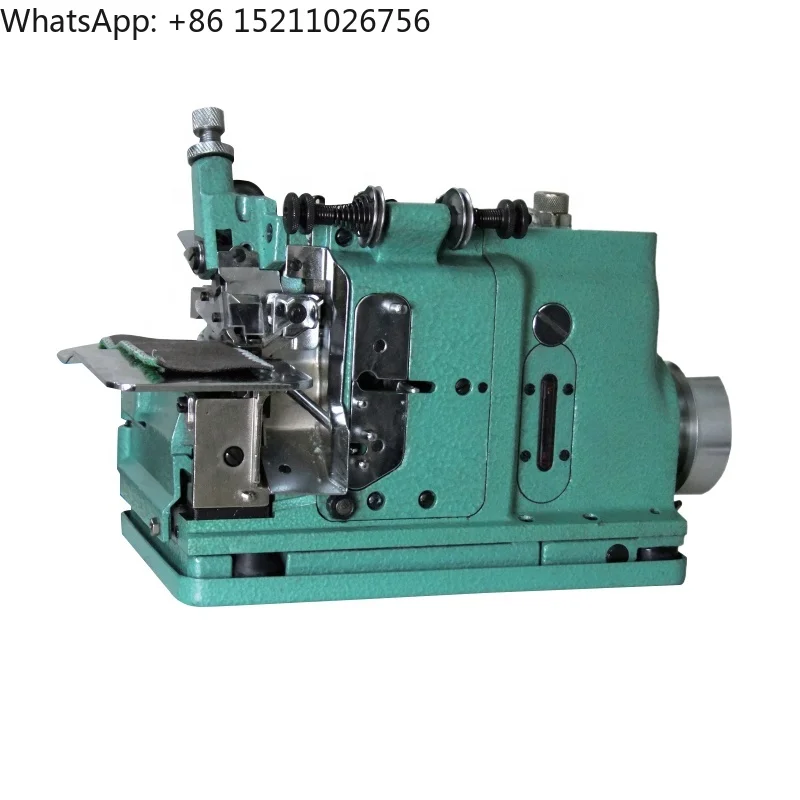 QK-30S High Quality Merrows industrial Shell Stitch Overlock sewing Machine for emblem ending