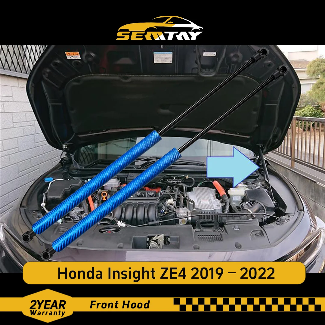 

SEMTAY Hood Struts for Insight ZE4 2019–2022 Bonnet Shocks Compatible with Bonnet Damper Auto Part