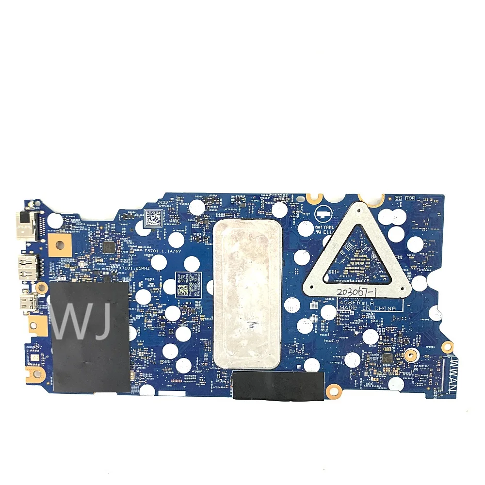 203067-1 For dell 5410 5418 Notebook Motherboard CN-0NMDW6 0XJ8WK Mainboard with I7-11370H MX450 2G