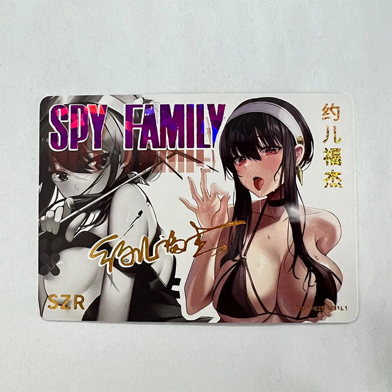 Dea SZR Card Tokisaki Kurumi Cynthia Lillie fai da te fatto in casa Flash Card natale regalo di compleanno gioco giocattoli collezione Card