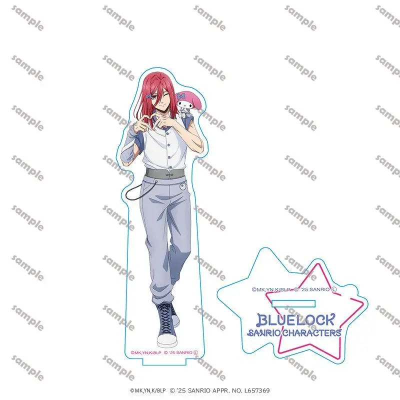 أنيمي الأزرق قفل Itoshi رين Bachira Meguru Mikage Reō الاكريليك حامل الملحقات جمع الشكل سطح المكتب الحلي هدية