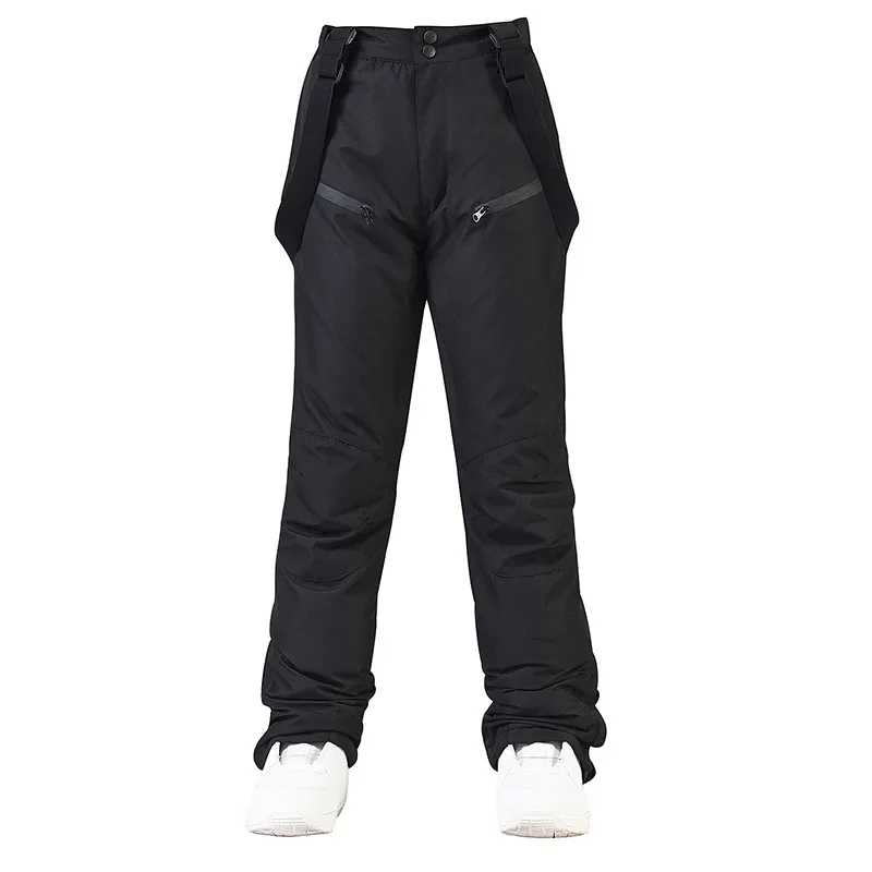 

Men's Ski Pants Windproof Waterproof Snowboarding Pants Winter Warm Snow Sports Pants Men Skiing