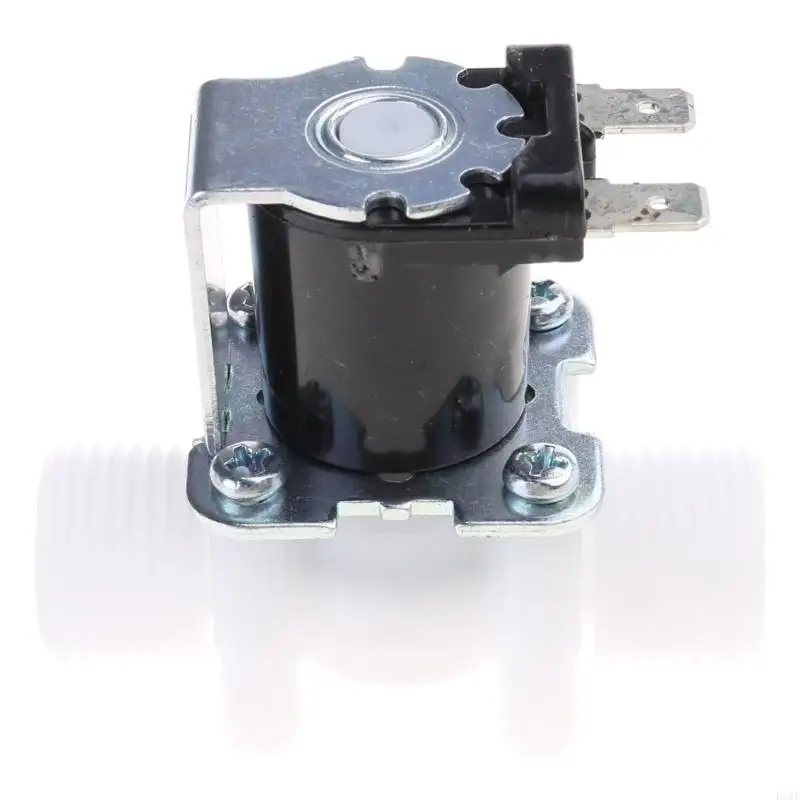 LXAF 12 V/24 V Kraan Solenoid voor Klep 2-Poort Normaal Gesloten Plastic Waterinlaat Control schakelaar voor Klep G1/2 Thr