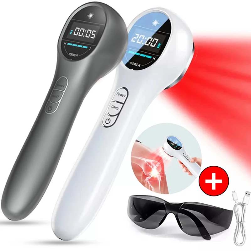 

NEW 650Nm 808nm Low Level Laser Red Skin Bone Light Device Cold Pet Gog Cat Care Arthritis Physical Equipment Health Care