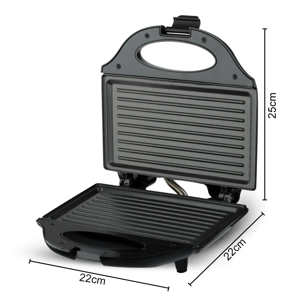Pembuat Wafel Sandwich Listrik Peralatan Dapur Multifungsi Mesin Wafel Sarapan Wajan Besi Anti Lengket