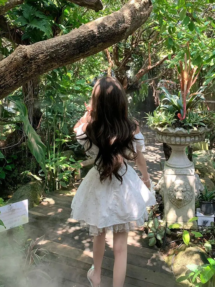 Vestidos femininos tule pérola bordado em camadas saia aniversário princesa doce sonhador fada bolo artístico elegante evento especial