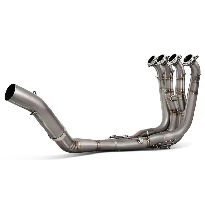 

Полный комплект выхлопной системы: титановые коллекторы, передняя соединительная труба для BMW S1000RR S1000R 2010-2018, 60 мм, труба для установки на глушитель.