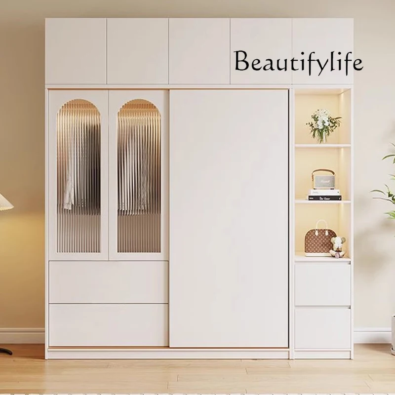 

Storage Cupboard Wardrobe Organizer Bedroom Clothes Closet Partitions Shelf Drawers Wooden Guarda Roupa Lounge Suite Furniture