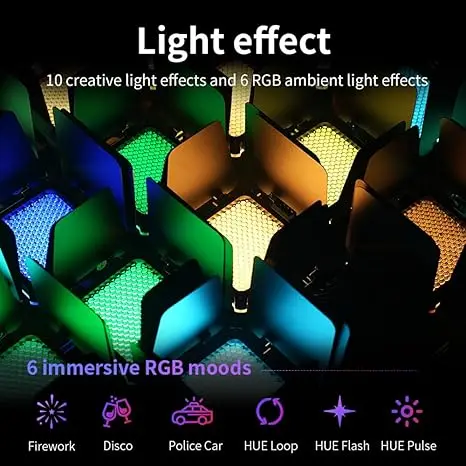 Zhiyun FIVERAY M20C Combo RGB Video Light 2500k~10000k Powerful On- Video Lights