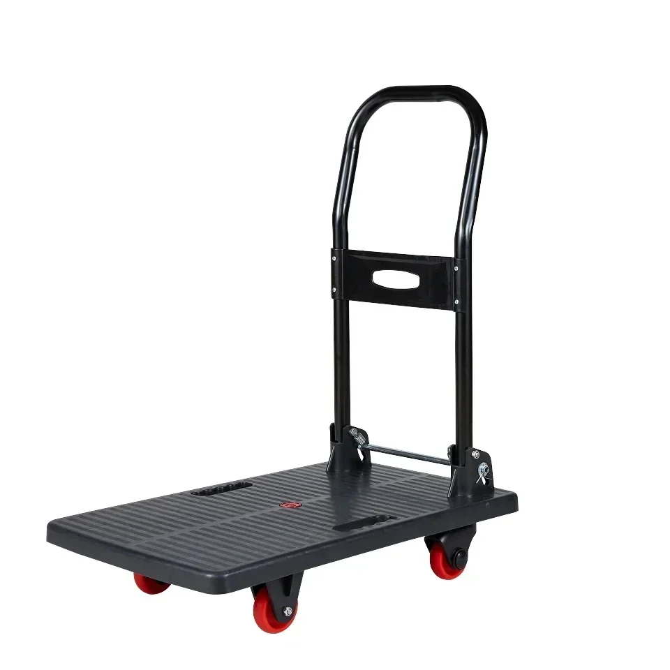 

Hot sales Factory 400kg heavy platform folding trolley