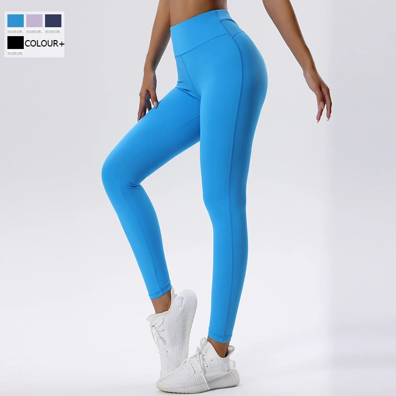 High Waist Sports Leggings Women Slim Fit Super Strtetch Yoga Pants Sexy Butt Lift Workout Tights Female Gym Clothes Sportswear