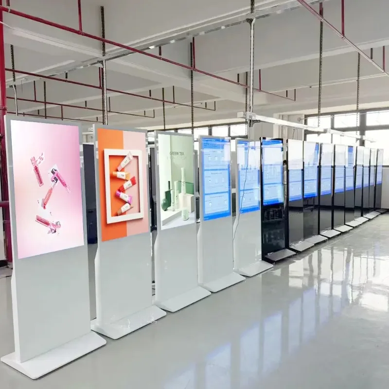

43 50 55 Inch Vertical LCD Display Screen Digital Signage And Displays Digital Totem Advertising Panel Digital Signage Kiosk