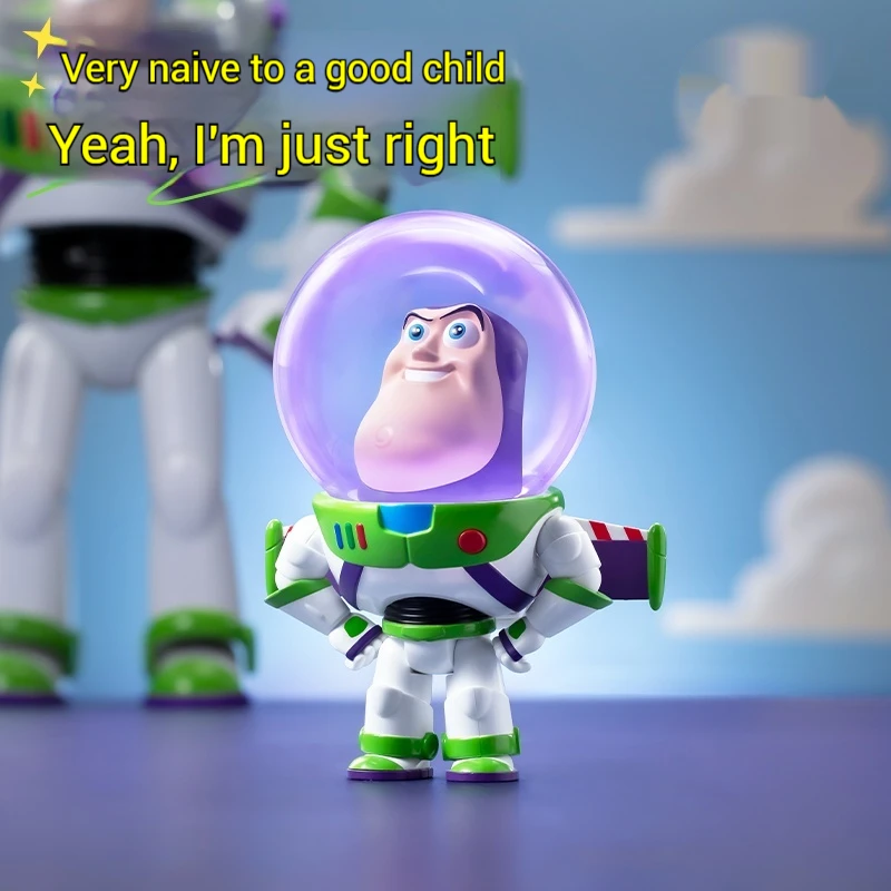 

Toy Story Buzz Lightyear Bubble Headband Light Toy Desktop Display Model Birthday Gift Girl Valentine's Day Gift for Boyfriend