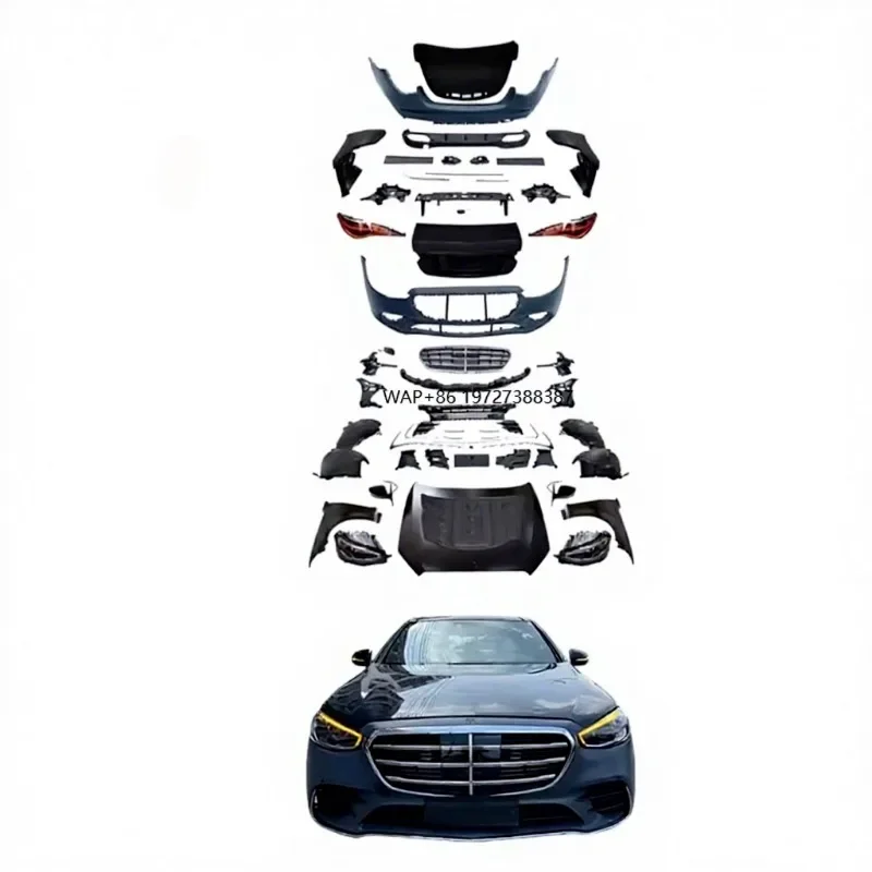 Factory-Bodykit Facelift for S-Class W221 2006-2013 Upgrade to W223 S450 Hot Selling Product