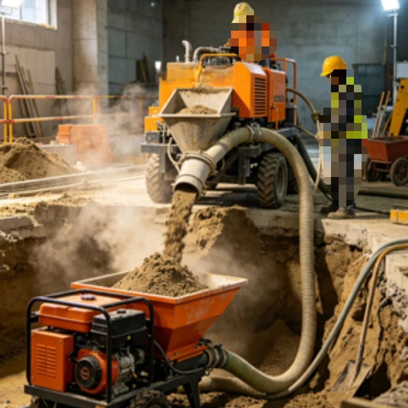 

Cement Mortar Spraying Machine Manufacturer Construction Machinery Mortar Sprayer