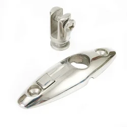 T316 Stainless Steel Quick Release Boat Top Deck Hinge Boat Canopy Deck Hinge Marine Bimini Top Marine Hardware Tools