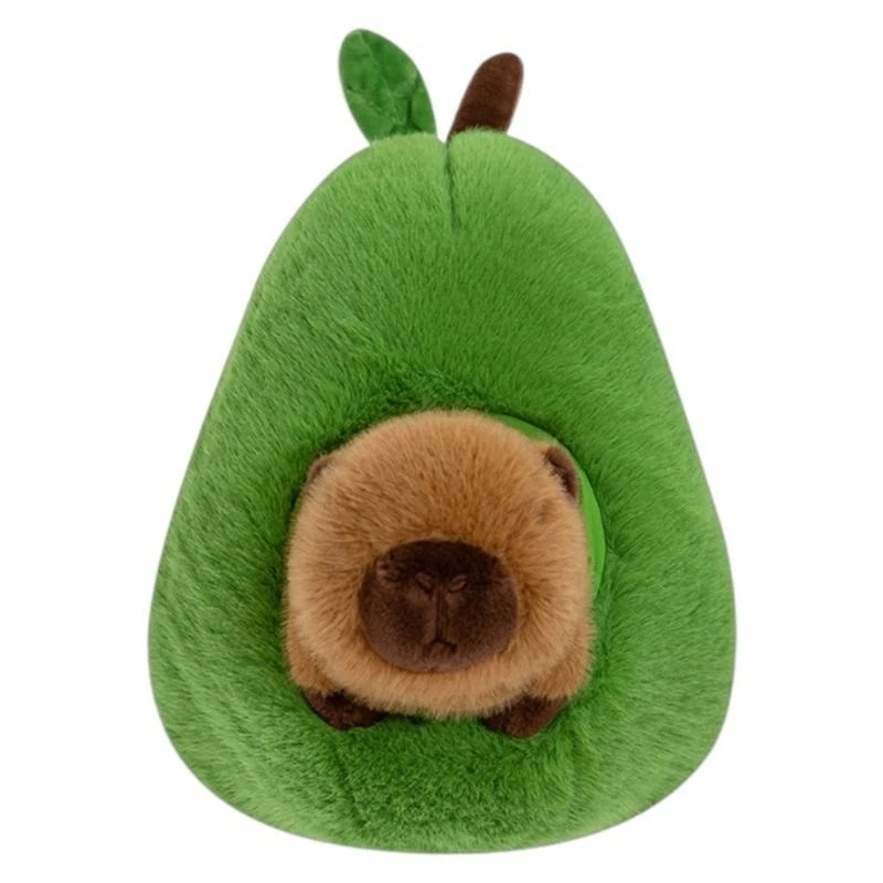 090B Multipurpose Capybaras Stuff Toy Comforting Sturdy Plush Portable Accessory for Kids and Adults Relaxation