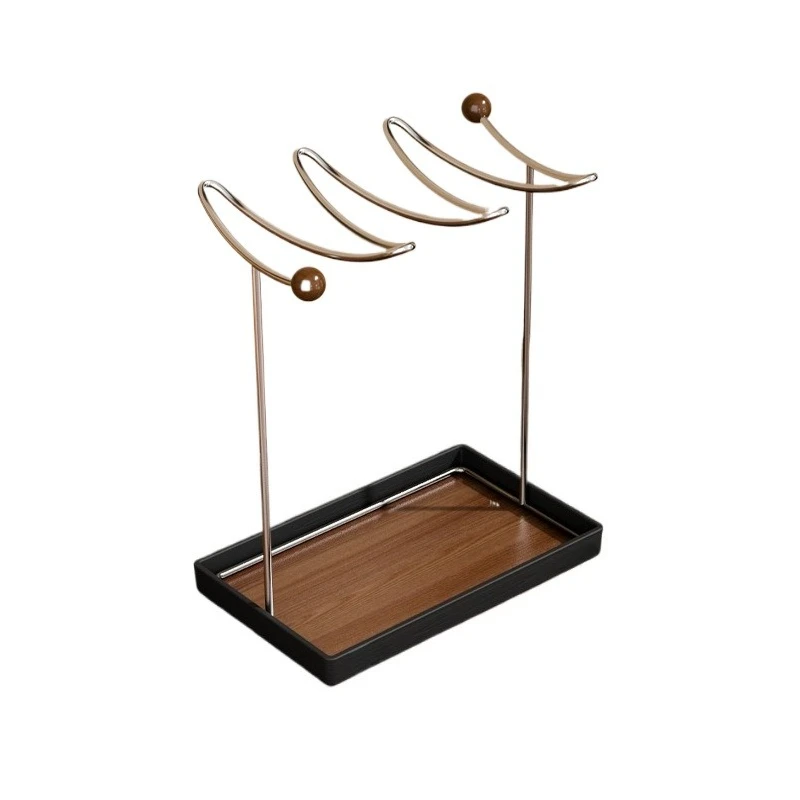 For creative wine glass holder, goblet holder, upside down hanging display shelf wine cabinet ornament