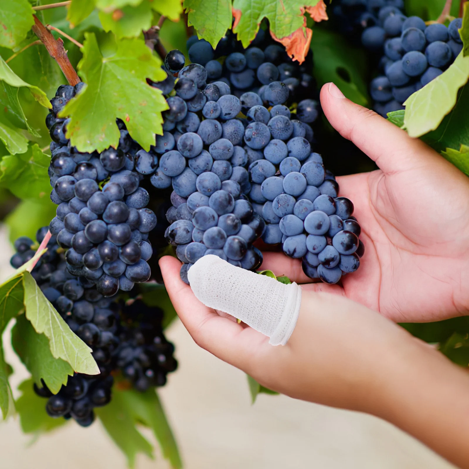 20 قطعة يغطي متعددة الوظائف قابلة لإعادة الاستخدام مقاومة للاهتراء غطاء للأصابع DIY بها بنفسك الحرف المنزلية مكتب استخدام تنفس مادة القطن