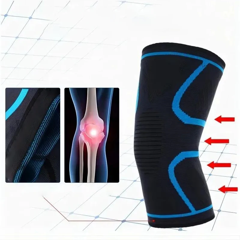 Knee Brace Belt Sports Knee Joint Protection Belt Sports Running Fitness Breathable Support Tool Suitable for Both Men and Women image 2