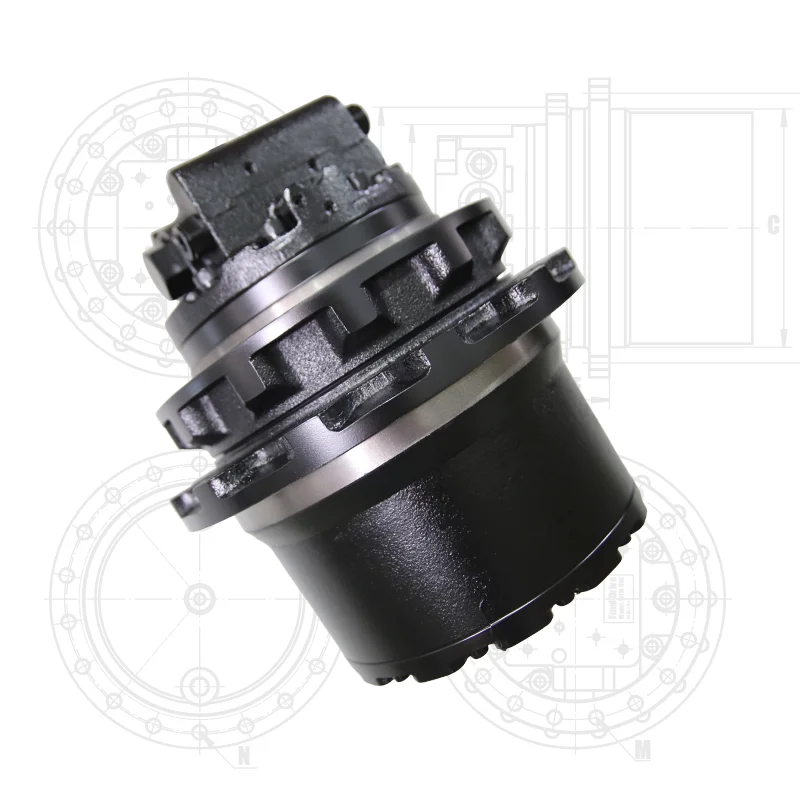 WEITAI Factory Direct Supply Cast Iron Travel Motor Hydraulic Motors 6-8 Ton Excavators Spare Parts Construction Machinery 27.5