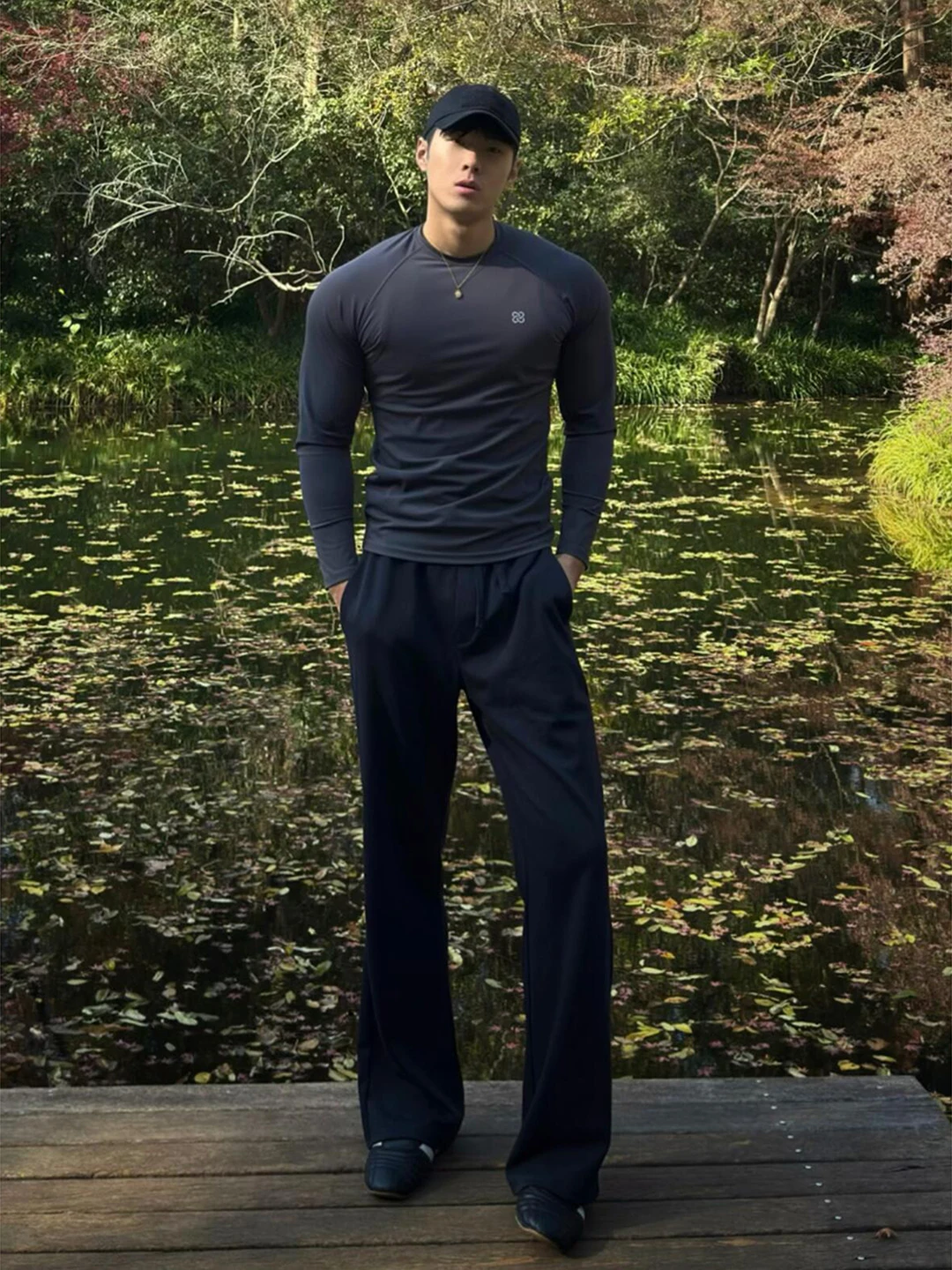 

Мужские зимние спортивные брюки Bla American Sle Fce Lined Fitn, плотные, с эффектом драпировки, Cleanfit, для спортзала