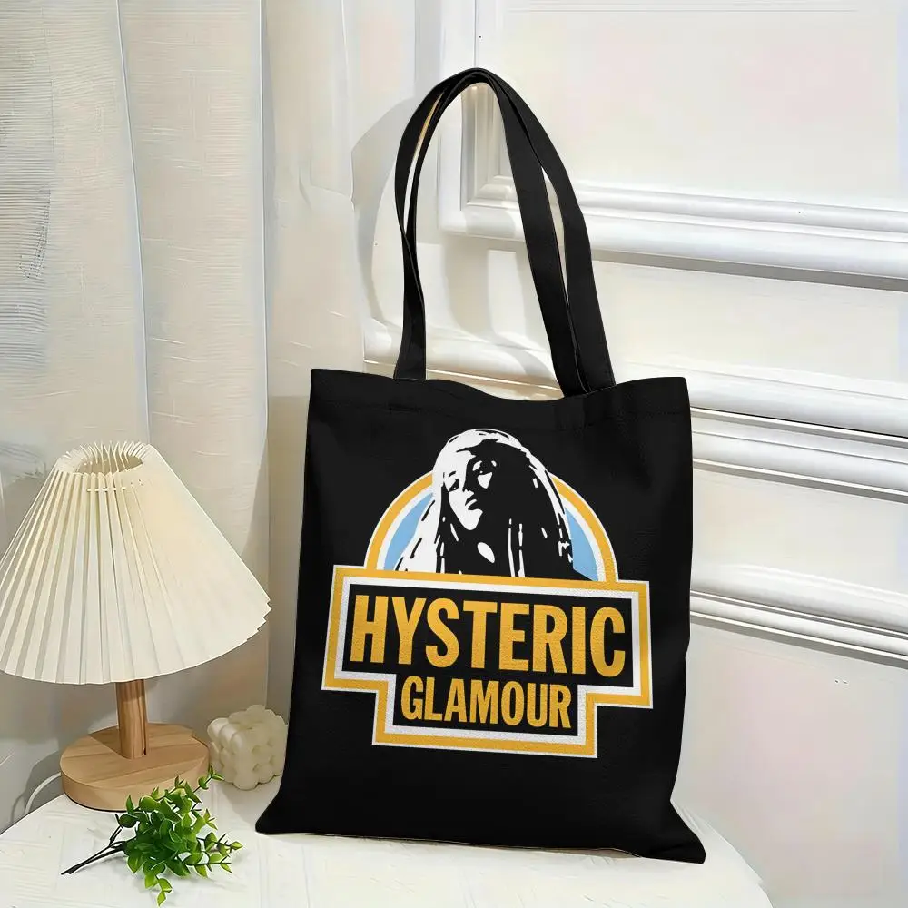 H-HystericS Glamour Girl Storage Bags Canvas Double-Sided Print