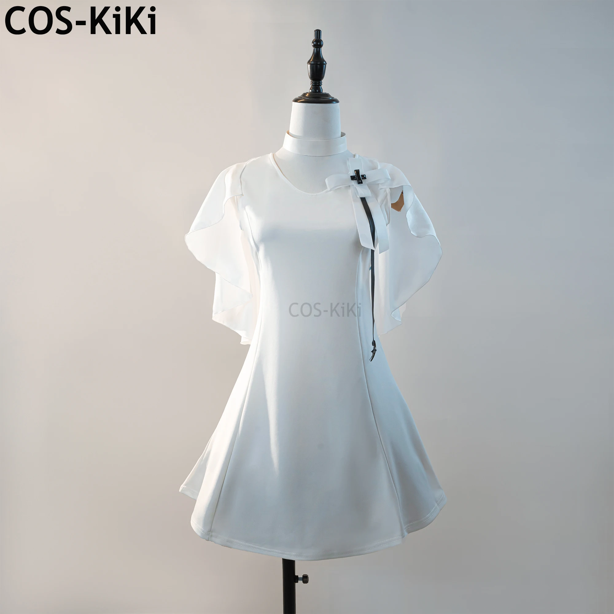 COS-KiKi Arknights Childhood Amiya BOSS Game Suit Sweet Lovely Dress Uniform Cosplay Costume Halloween Party Outfit Women