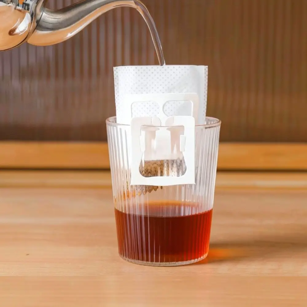 Disposable Hanging Ear Coffee Filter Pouch Portable Drip Maker Paper Bag For Daily Espresso Brewing Home Accessories