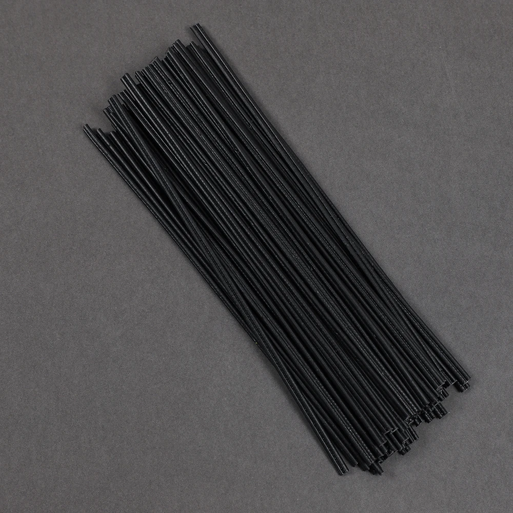 50/100Pcs 20cm Plastic Welding Rods ABS/PP/PVC/PE Welding Sticks 5x2.5mm Welding Soldering for Plastic Welder Gun Bumper Repair