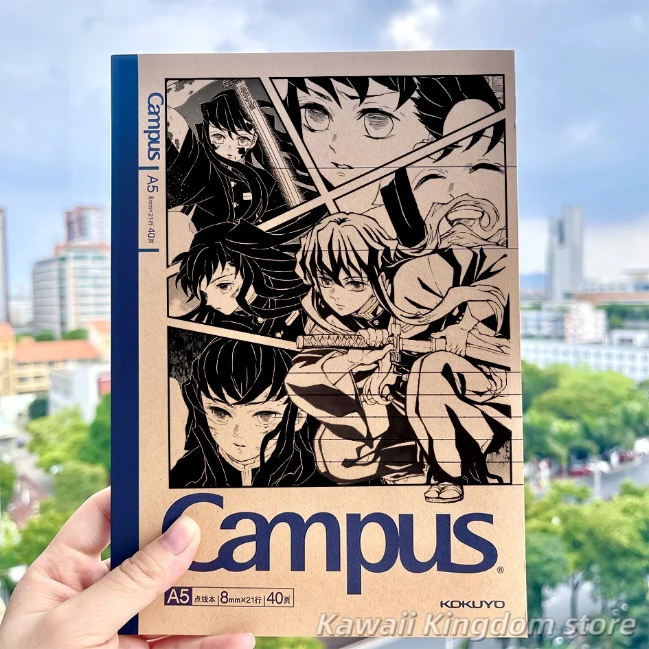 Kimetsu no yaiba Kyōjurō Rengoku Muichirō Tokitō تأثيري لطيف الكرتون طالب ملاحظة للإزالة دفتر هدية عيد ميلاد هدية عيد الميلاد