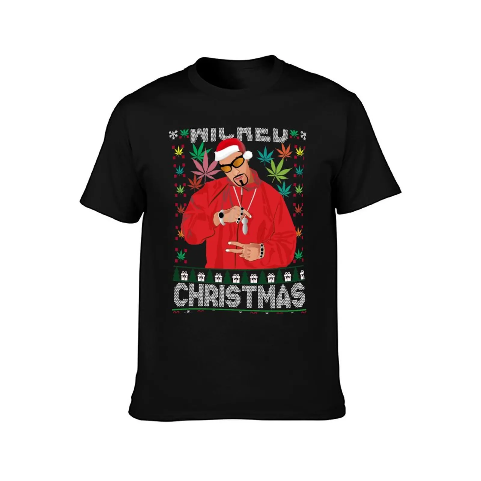 Ali G Funny Christmas Novelty Wicked Christmas sweater jumper T shirt T-Shirt Plus Size Short Sleeve T-Shirt