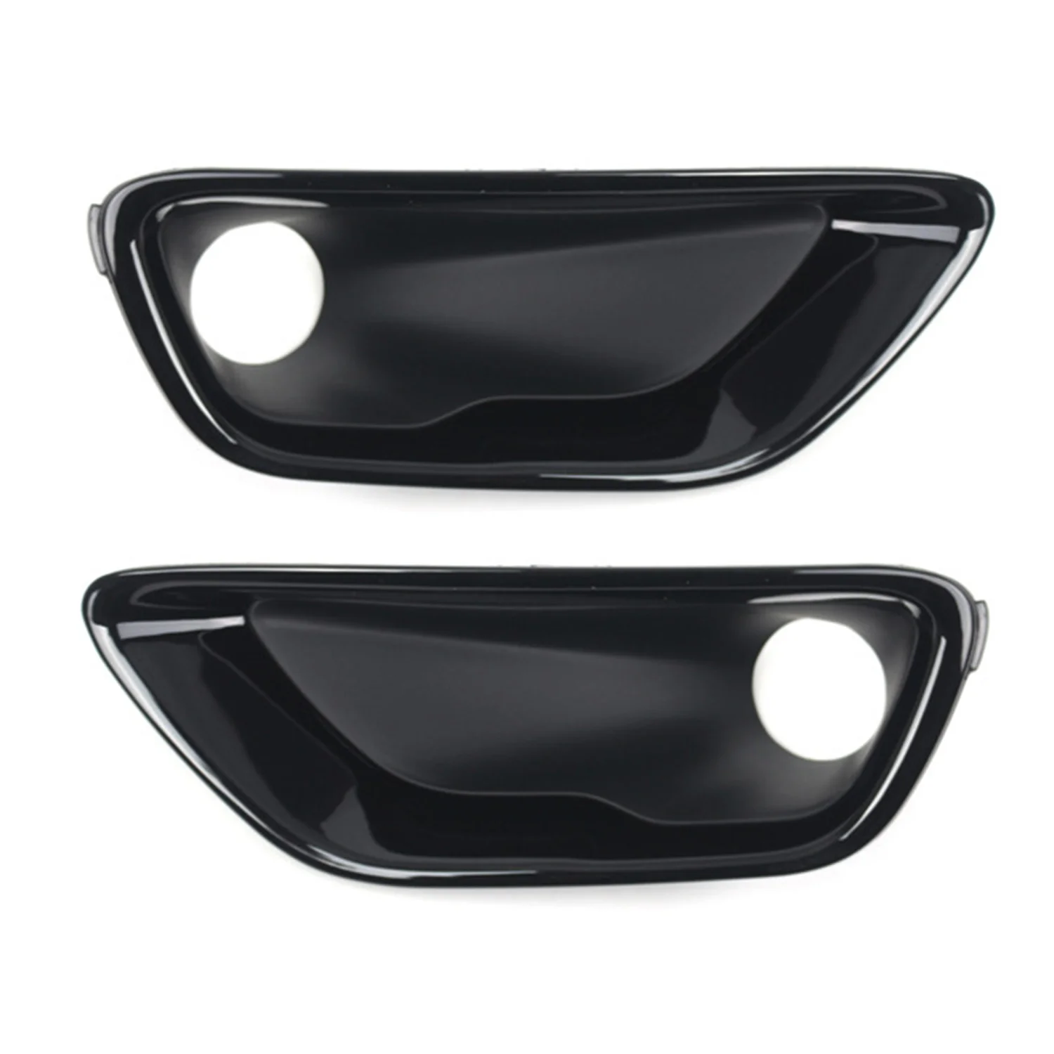 

Pair Left&Right Car Front Bumper Grille For Jeep Grand Cherokee 2016 2017 2018 2019 2020 Fog Light Grille Cover 68261711AA