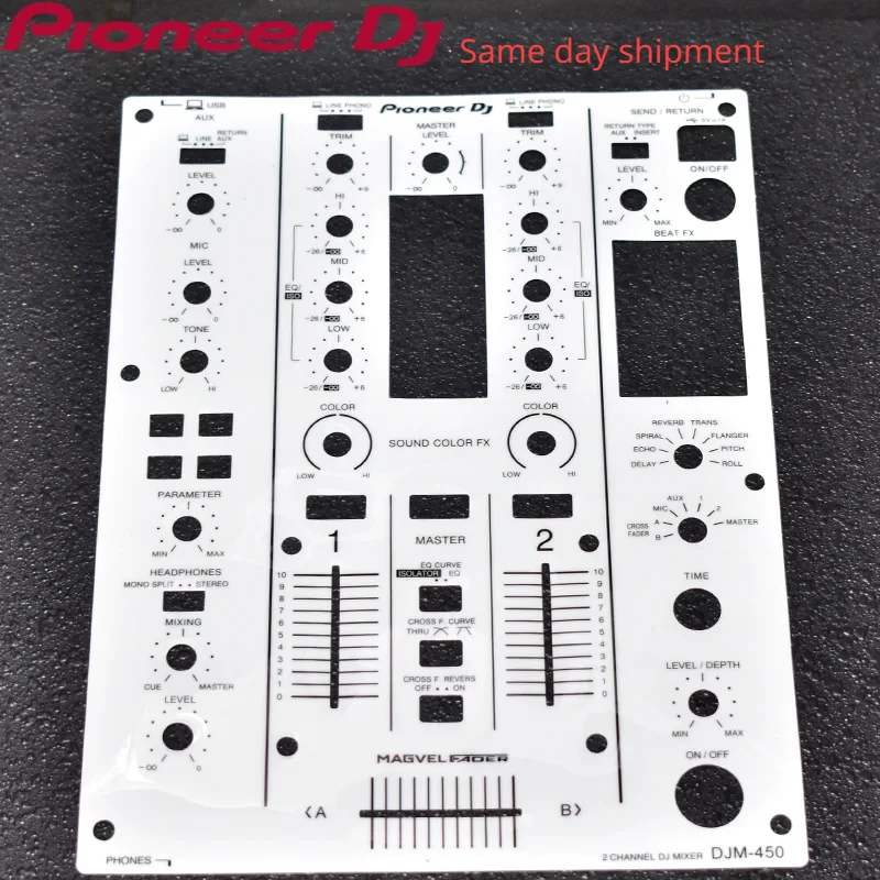 

DJ controller protective film DJM450 mixer skin sticker color customizable