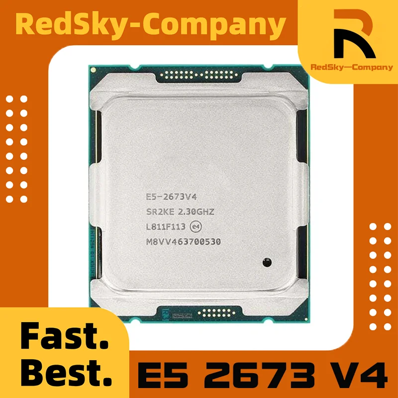 E5 2673 V4 2673V4 2.3Ghz 20 Core LGA 2011-3 cpu processor