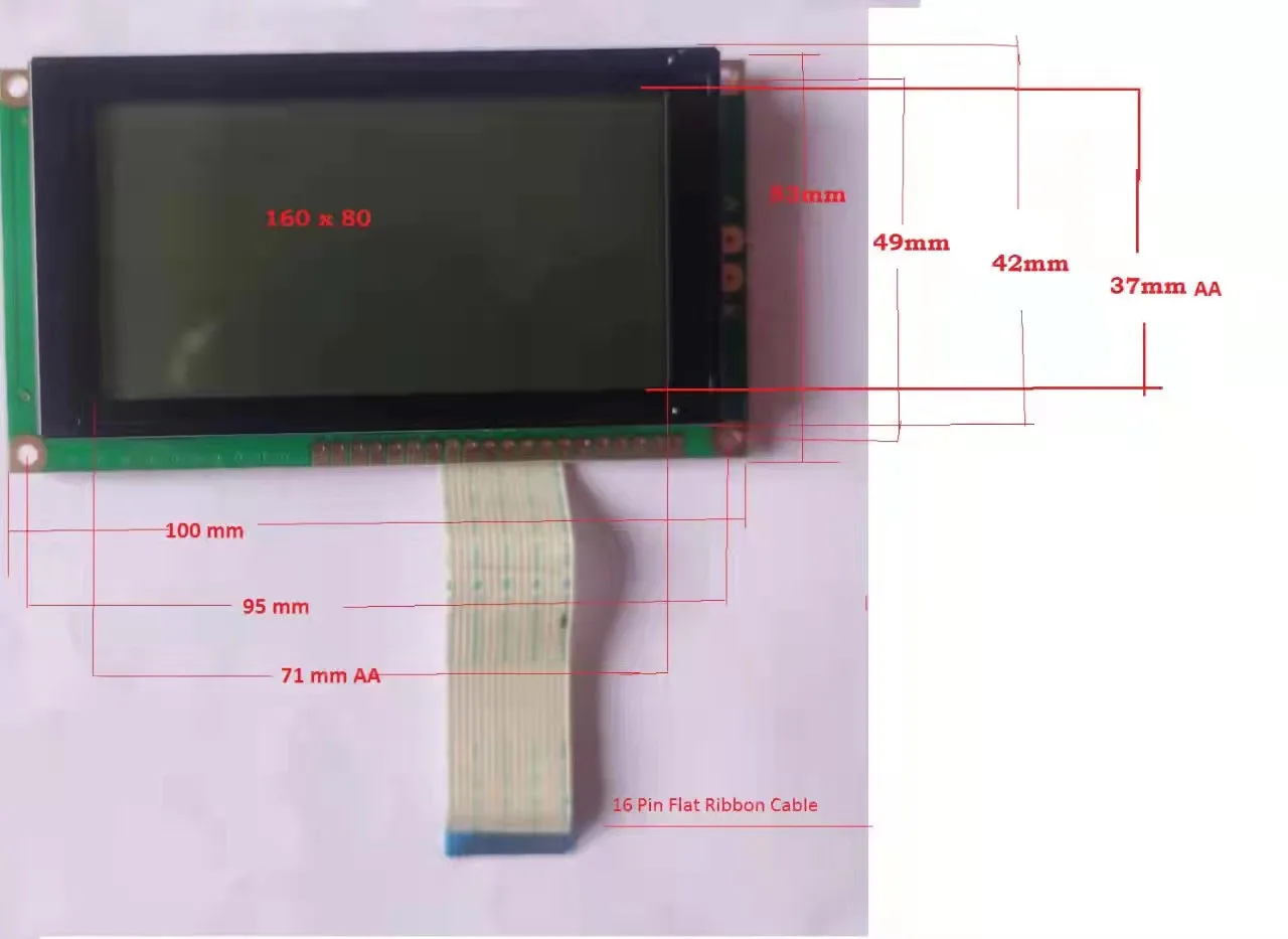 

PG16080A LCD Screen Display Panel